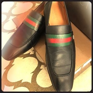 Gucci Size 9 Men's Loafer/ Black Leather