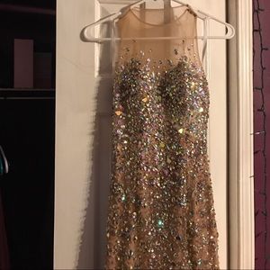 terani prom dress size 2 only worn once