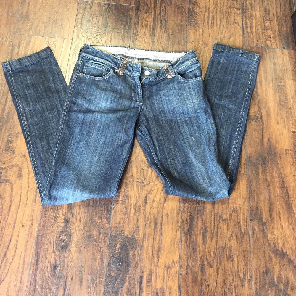Fendi jeans 42 (8) authentic excellent condition - Picture 3 of 4