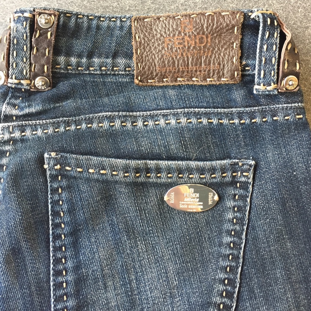 Fendi jeans 42 (8) authentic excellent condition - Picture 1 of 4