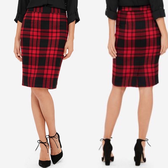 The Limited Dresses & Skirts - The Limited Plaid Pencil Skirt