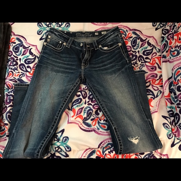 SOLD Miss Me Jeans size 29 - Picture 1 of 3