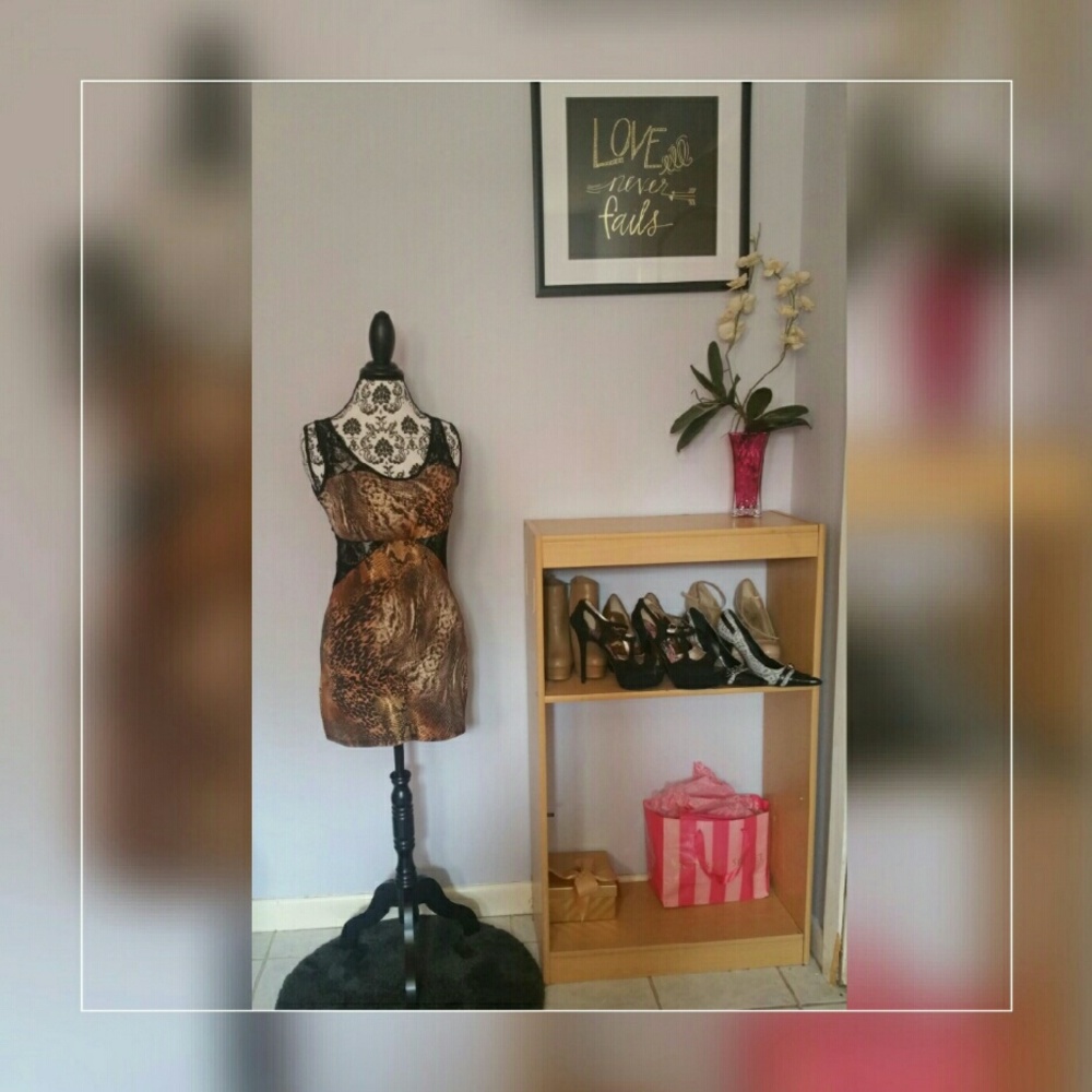 New Snake Print Dress