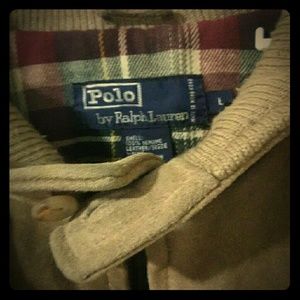 Vintage polo suede jacket