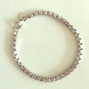 Tiffany's Venetian Link Silver Bracelet