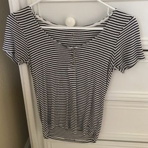 American Eagle Soft & Sexy Striped Tee
