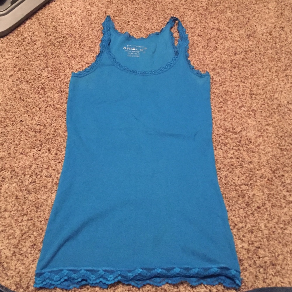 Blue tank