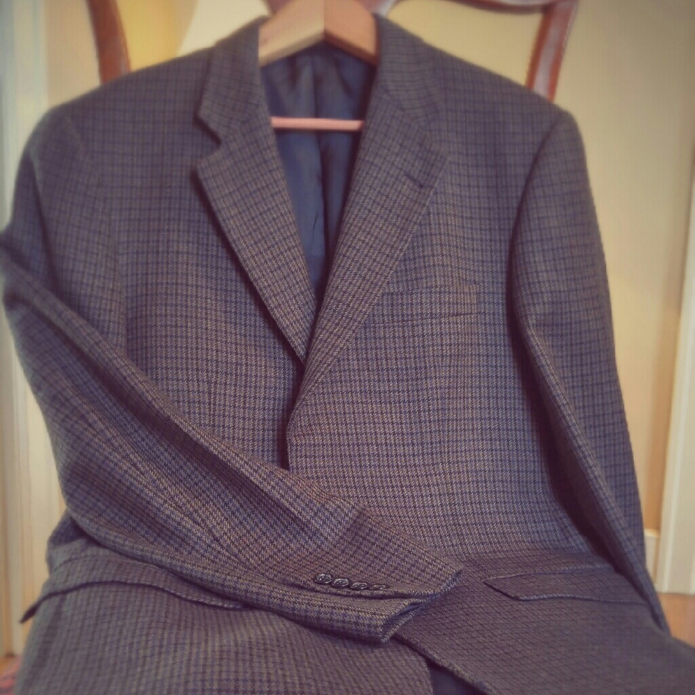 Men's BURBERRY Tweed Sport Coat Jacket