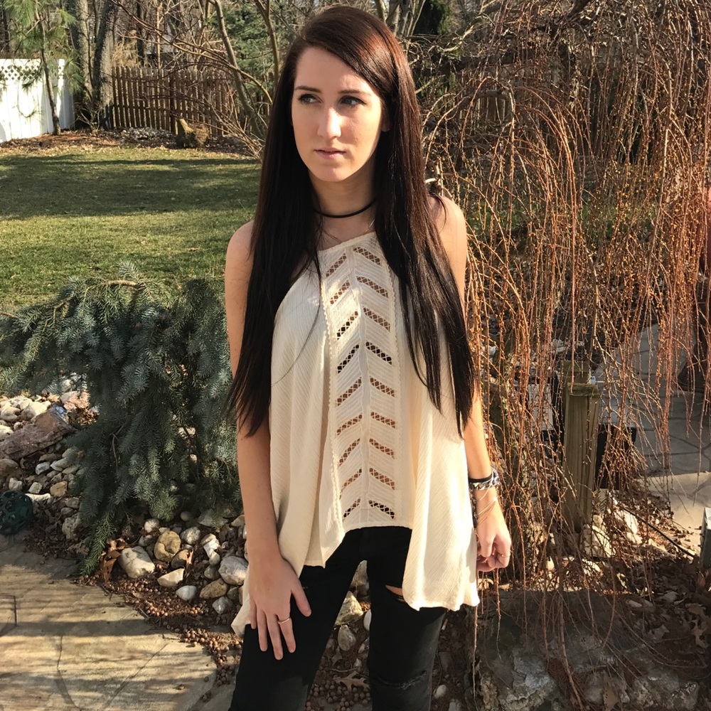 Blush Halter Neck Tunic