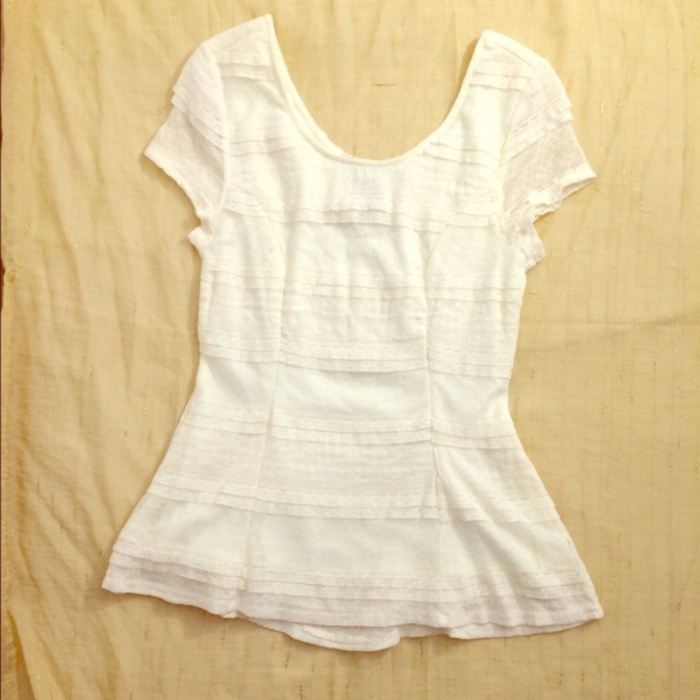 American Rag Cie White Blouse Medium