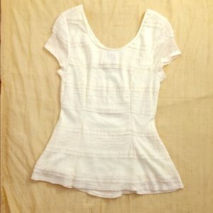 American Rag Cie White Blouse Medium
