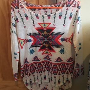 Tribal flowy top