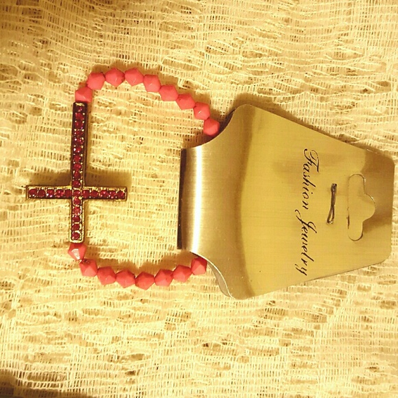 3 pc stretchable Cross Bracelets - Picture 4 of 4