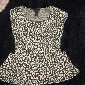 Peplum blouse