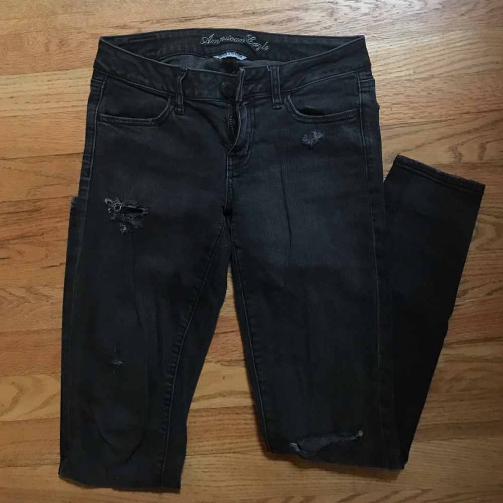 Super stretch bleached jeans