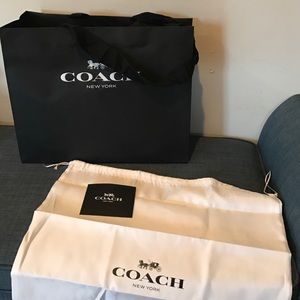 Coach Bag and Dust Bag