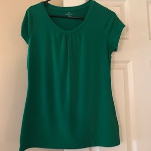 Green blouse