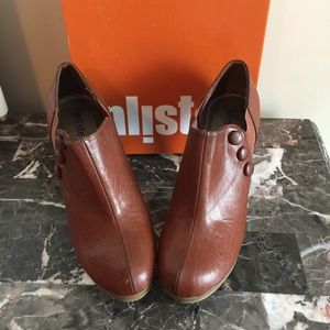 Leather Shoe Boot Stiletto