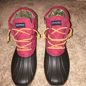 Sperry topsider boots
