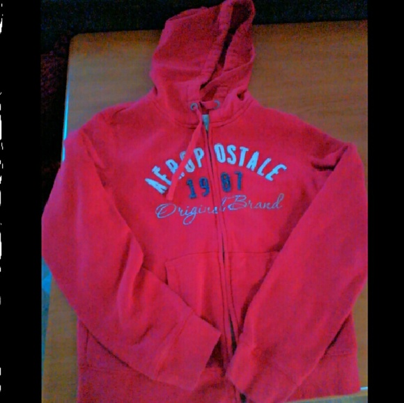 *SOLD ON MERCARI* Aeropostale Zip Hoodie - Picture 2 of 4