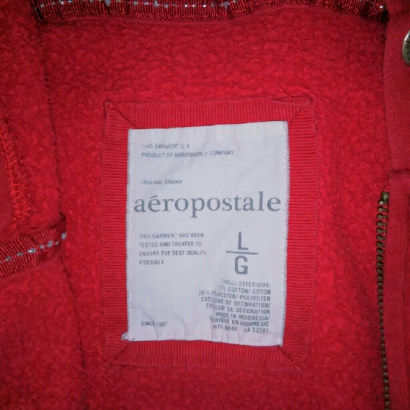 *SOLD ON MERCARI* Aeropostale Zip Hoodie - Picture 4 of 4