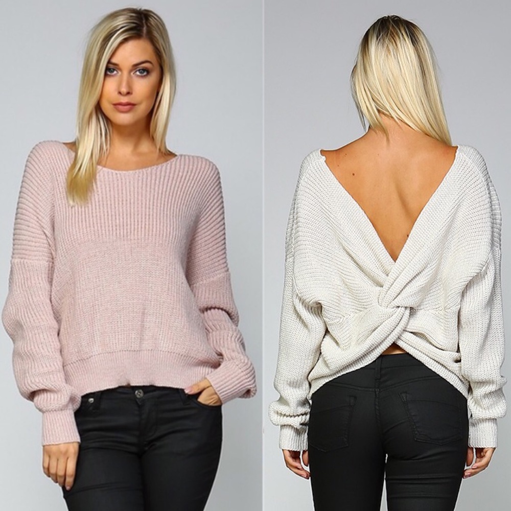 🆕HILDEE Round Neck Ribbed Sweater - BLACK - Picture 4 of 4