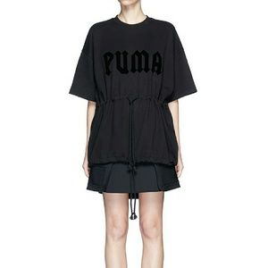 puma fenty drawstring graphic t-shirt
