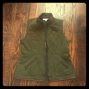 Olive Green Vest