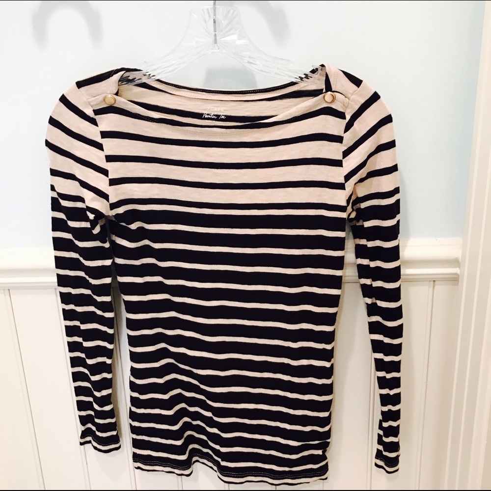J.crew striped painter tee