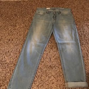 Gap sexy boyfriend crops