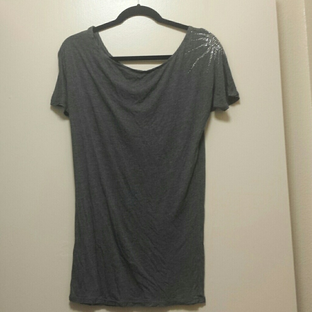 Express Grey T Shirt