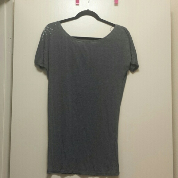 Express Grey T Shirt - Picture 2 of 3