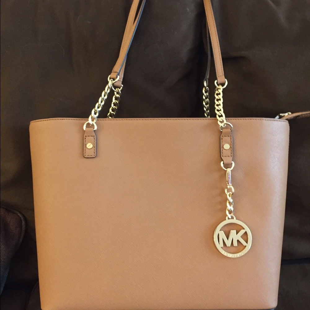 FINALPRICE⚡️NWT⚡️MK jet set chain tote⚡️
