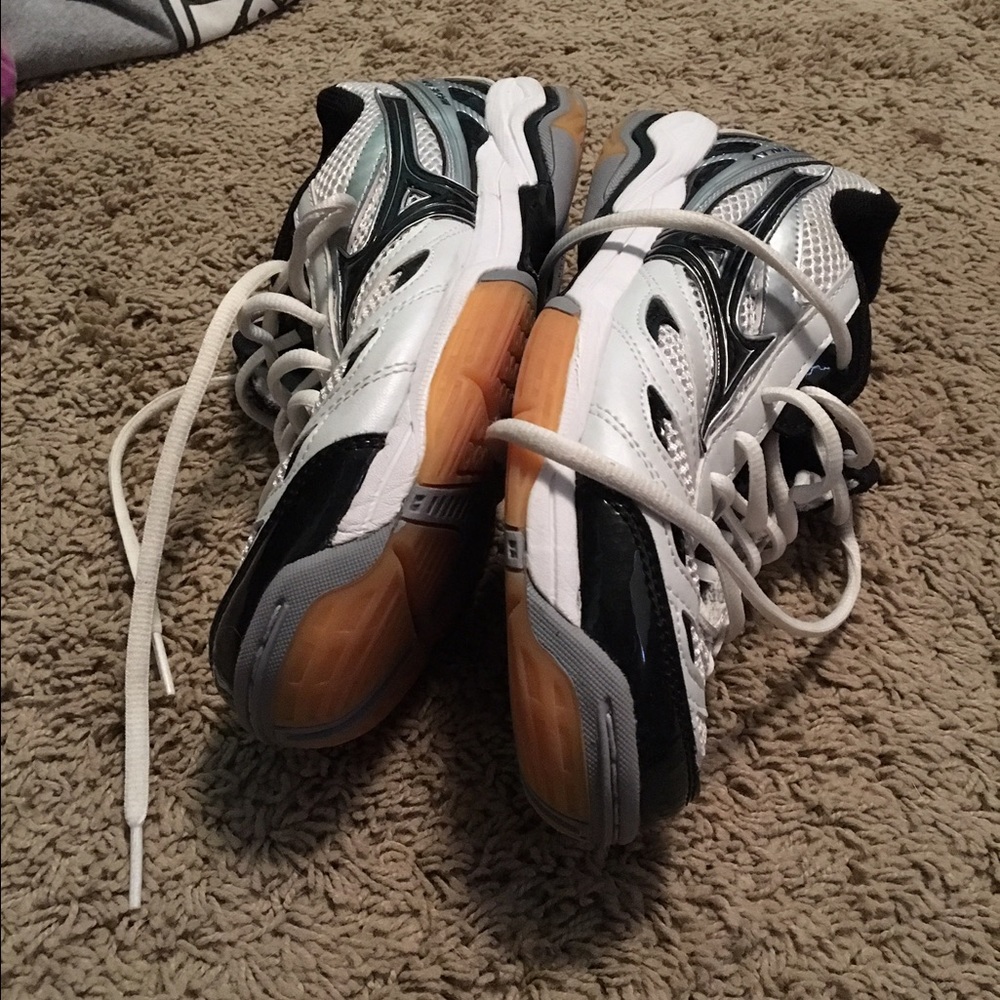 White volleyball shoes