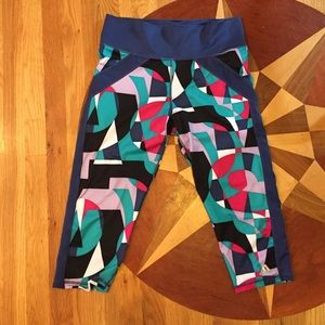 High waisted adidas crop pant