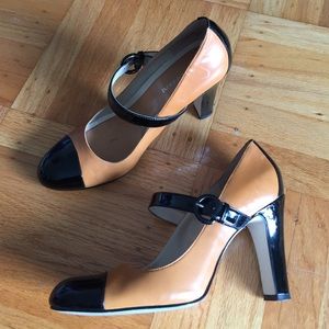 Enzo Angiolini cap toe heels