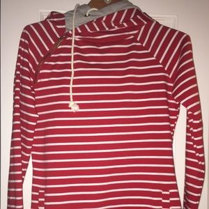 Ampersand Ave Double Hooded Sweatshirt