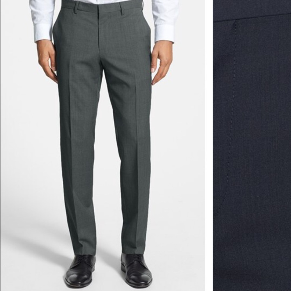 Hugo Boss dress pants - gray - regular fit