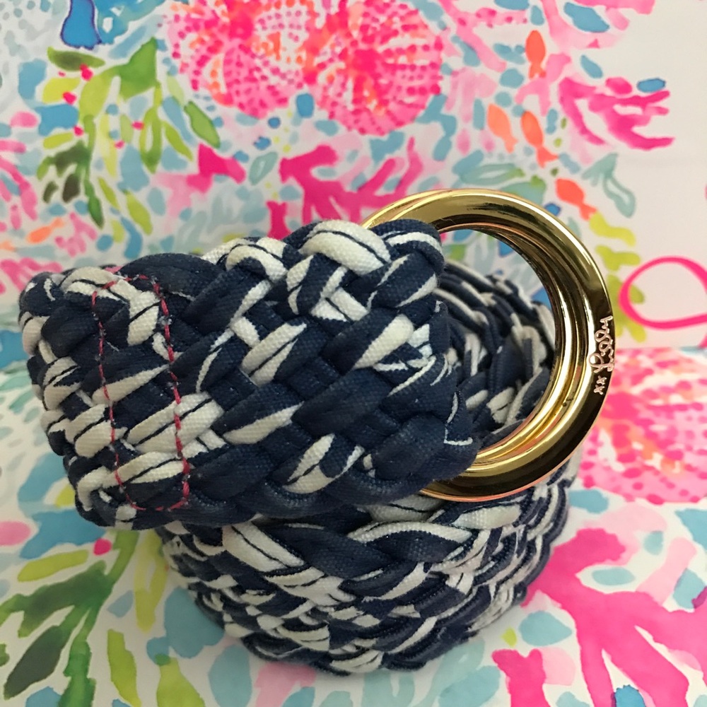 NEW Lilly Pulitzer Signature woven belt