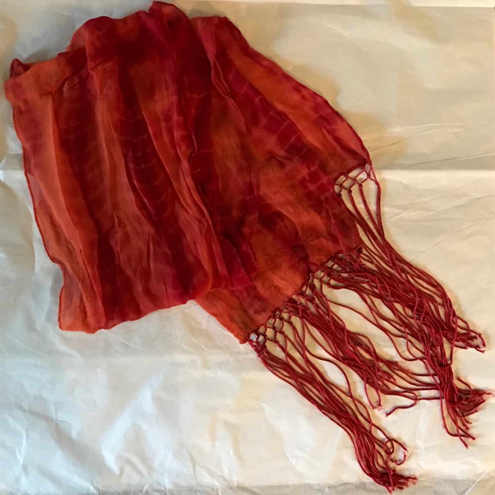 Lucky Brand 100% Silk Scarf