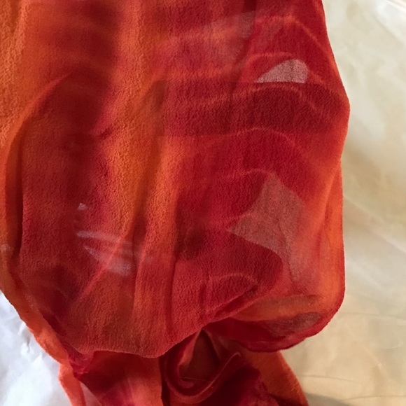 Lucky Brand 100% Silk Scarf - Picture 3 of 4