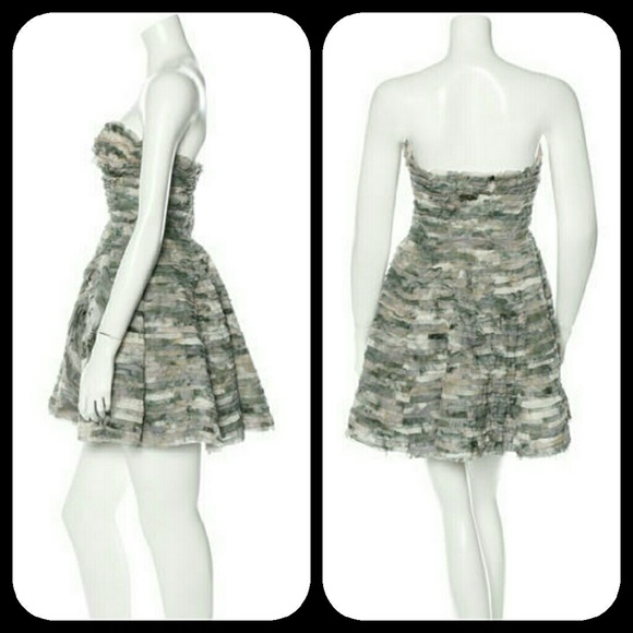 DIANE VON FURSTENBERG Delancy Silk-Chiffon Dress - Picture 4 of 4