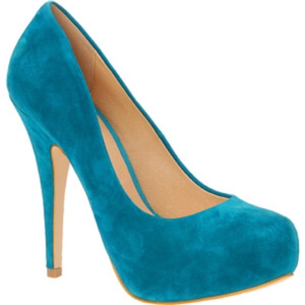 Teal Aldo Epperley heels