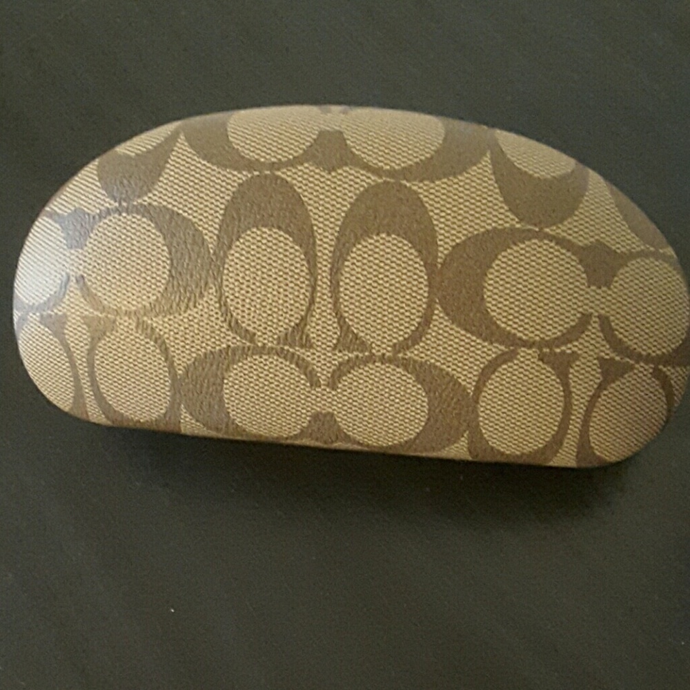 Coach eyeglass case