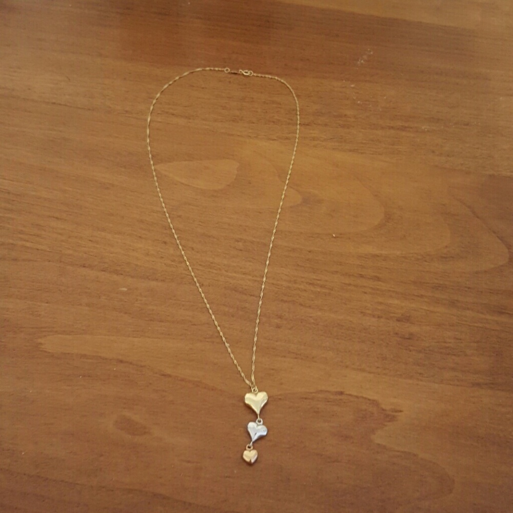 Triple Heart Necklace