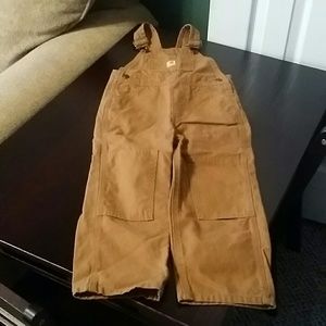 Carhartt Bibs. Boys size 4T.