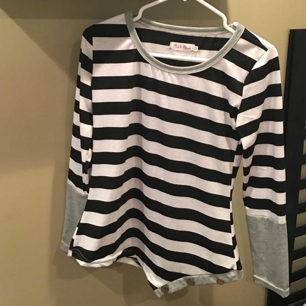 Striped long sleeve