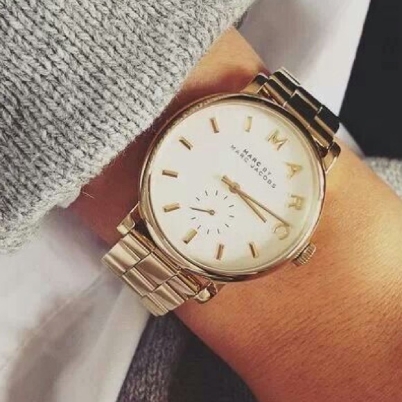 Marc Jacobs gold watch main image 7