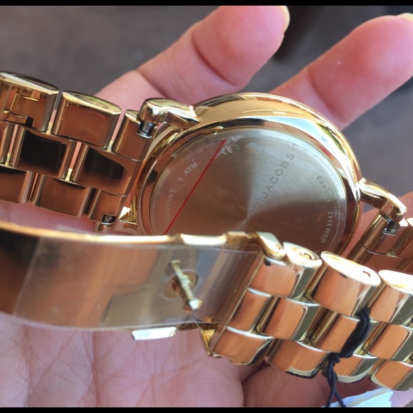 Marc Jacobs gold watch main image 4