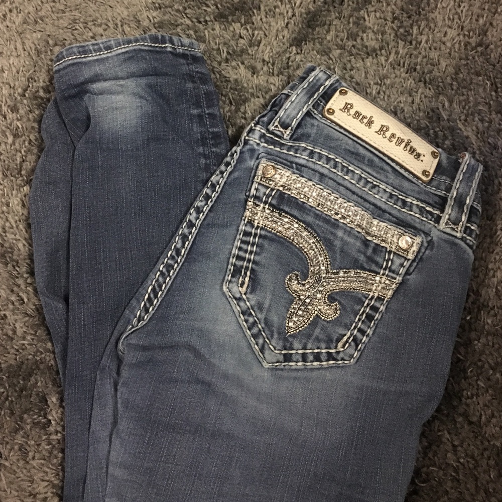 Size 27 skinny jean rock revivals
